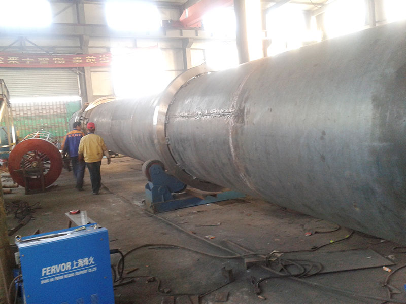 轉鼓窯製作現場