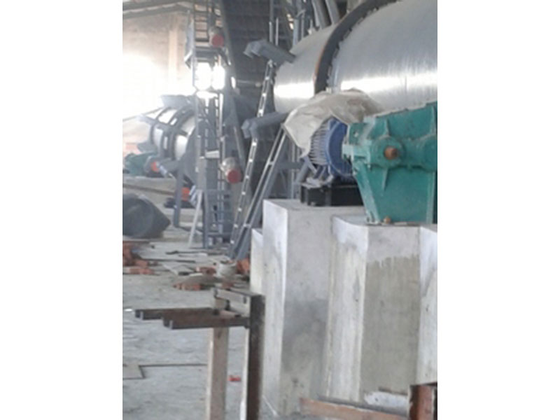 造（zào）粒機安裝現（xiàn）場